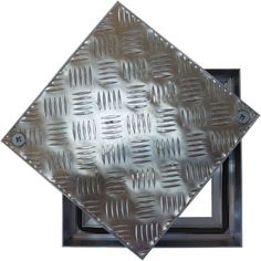 Напольный люк Технический съемный 54 мм 2 створки Напольный люк Технический съемный 54 мм 2 створки